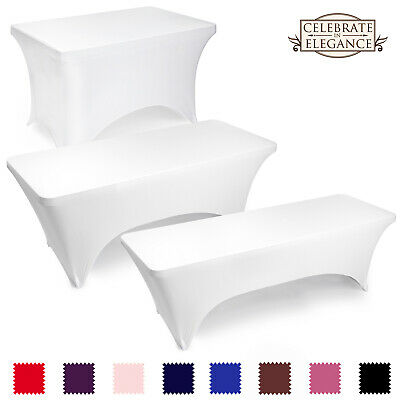 Fitted Spandex Stretch Fabric Tablecloth Cover
