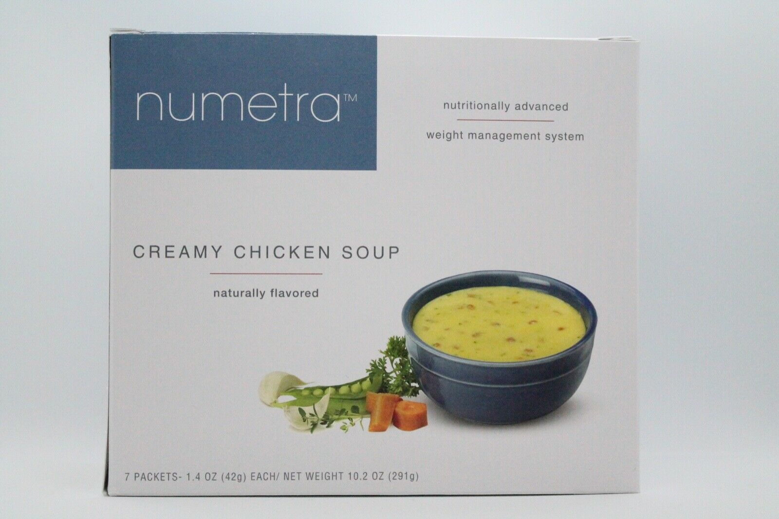 Robard Numetra Creamy Chicken Soup -1 Box - 7 Servings - Fresh - Like Optifast