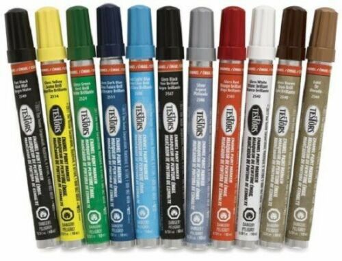 Testors Enamel Paint Marker Pen Multi Purpose & Surface Hobby - Pick Your Color