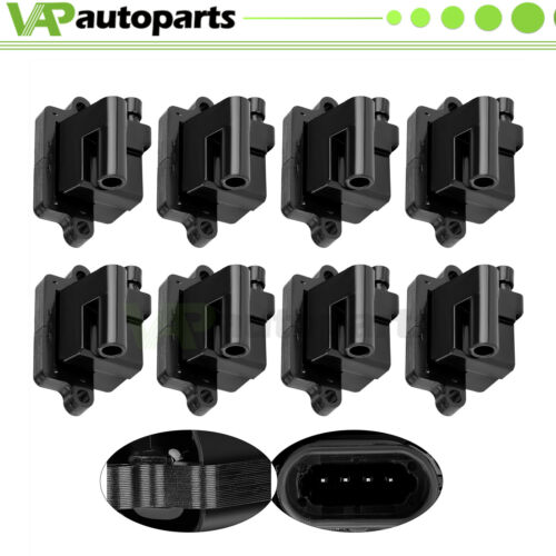 Pack Of 8 Square Ignition Coil For Chevy Gmc Cadillac 5.3l 6.0l 8.1l 4.8l Uf271