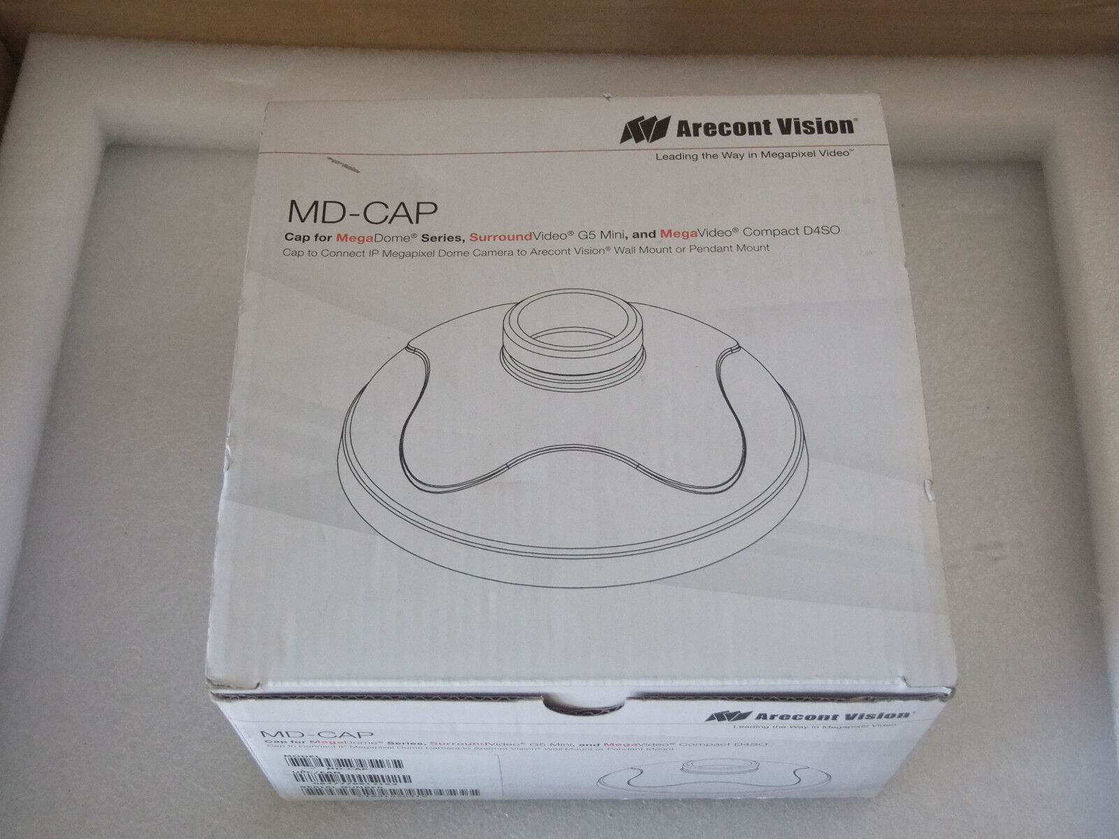 Arecont Vision Md-cap For Megadome, Surroundvideo G5 Mini, & Megavideo Ip Camera
