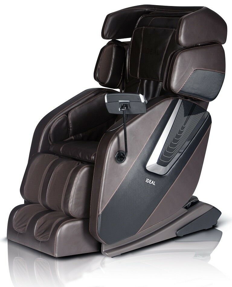 Brand New Ic-space Shiatsu Recliner Head Massage Chair Sliding Full Body L-track