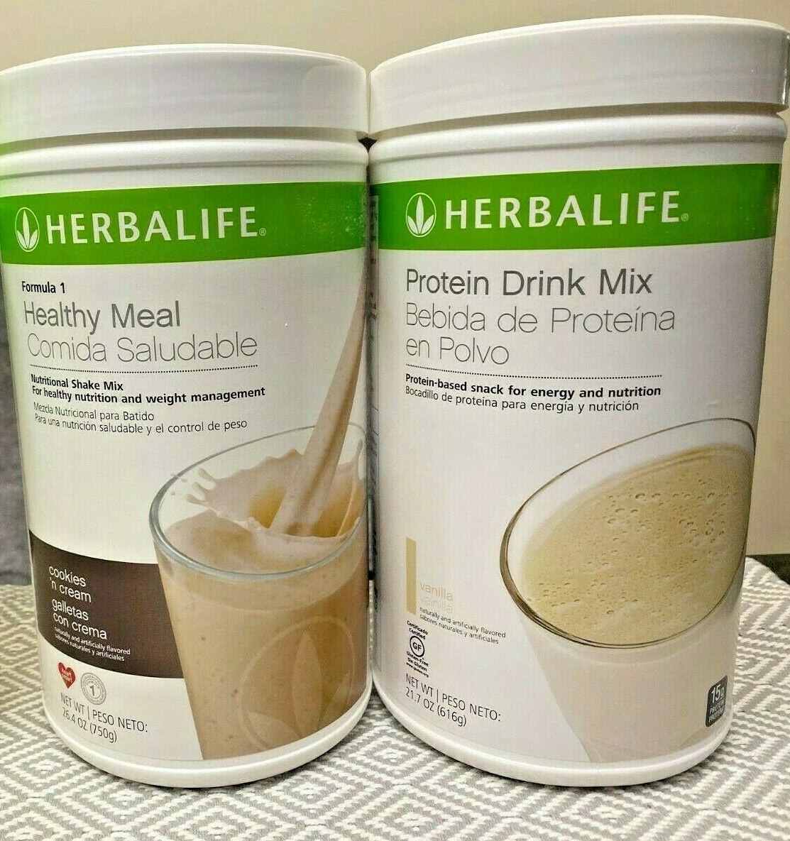 Herbalife Formula 1 Healthy Meal & Protein Drink Mix (all Flavors)  Free Shippin