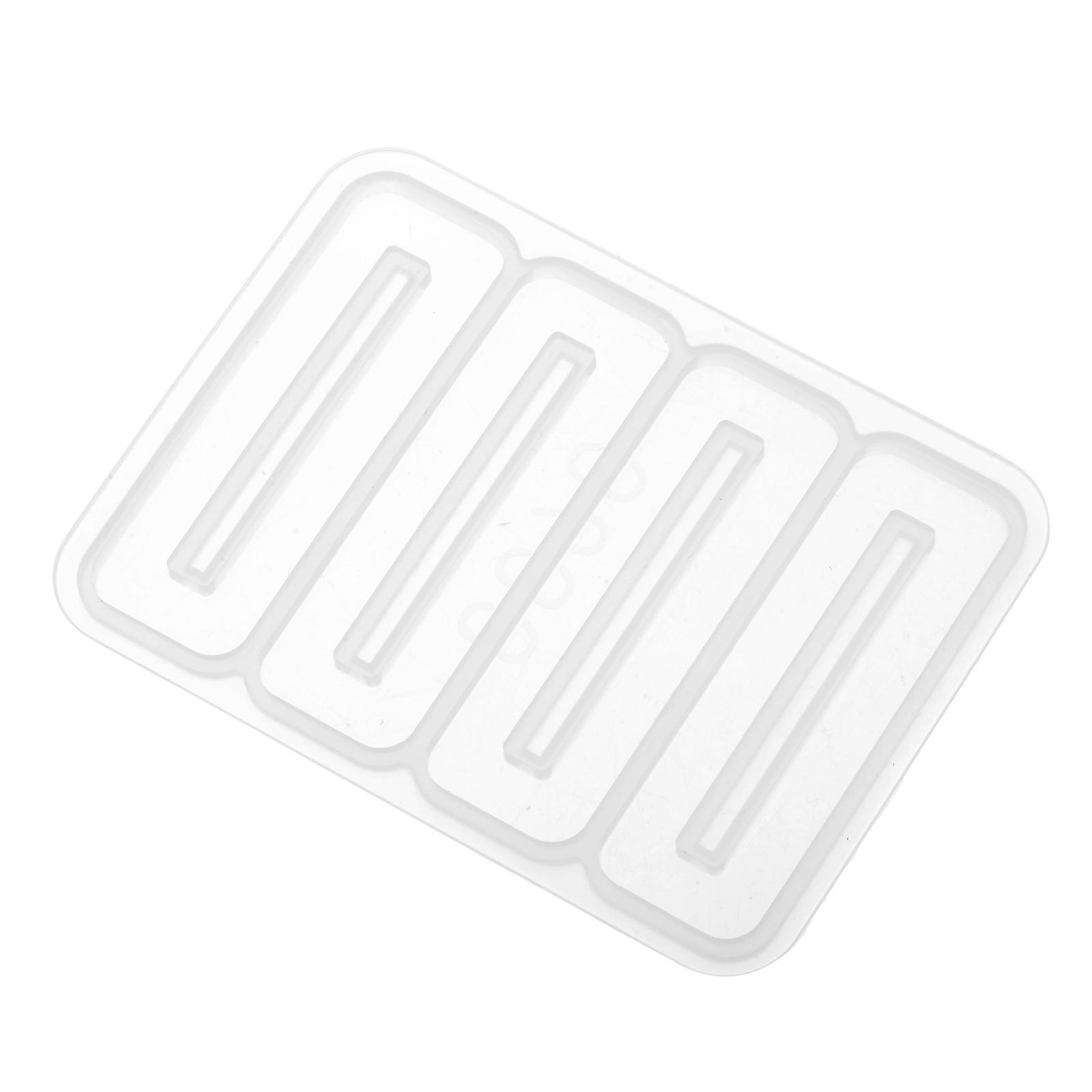 Silicone Resin Casting Mold 3.94 Inch Diy Hair Pin Clip For Epoxy Resin
