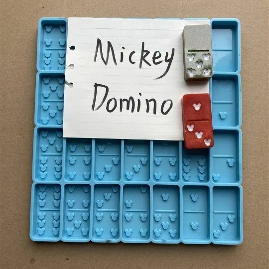 Mouse Domino Silicone Mold
