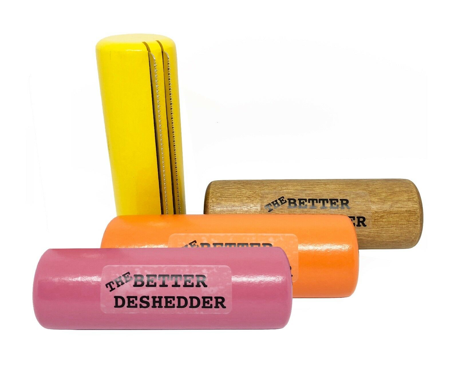 The Better Deshedder Twin Blade Dog Grooming Brush Reduces Shedding By 90%!!