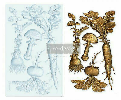 Re-design By Prima Silicone Decor Mould Vintage Roots