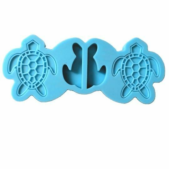 New Turtle Straw Topper Silicone Molds