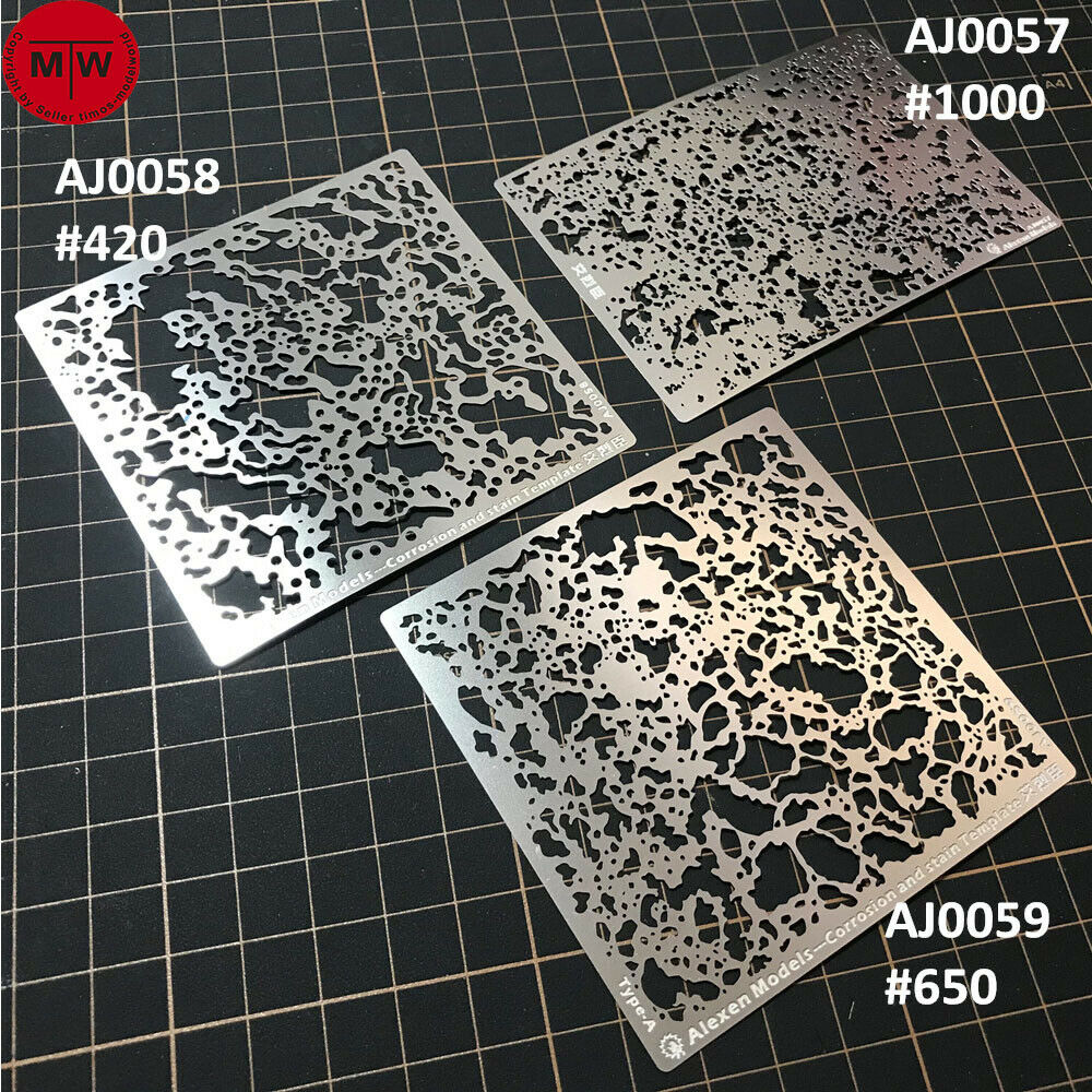 Alexen Model Corrosion And Stain Template Leakage Spray Plate For Assembly Model
