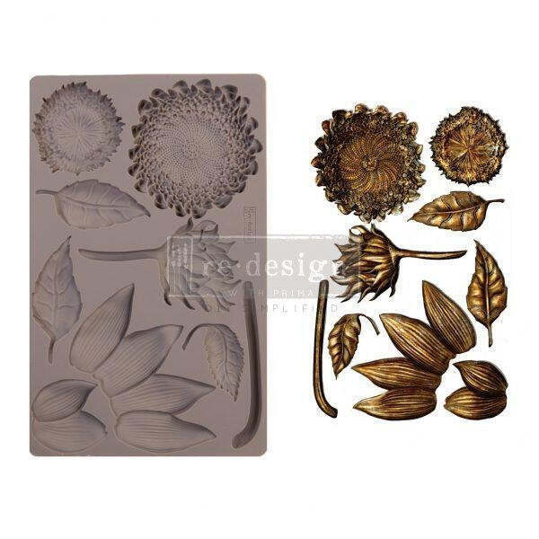 Forest Treasures Mould -redesign With Prima
